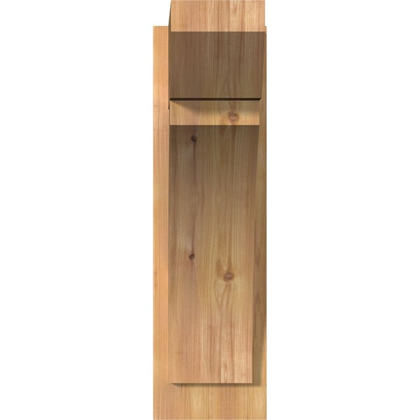 Thorton Slat Smooth Outlooker, Western Red Cedar, 7 1/2W X 18D X 26H